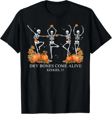 Dry Bones Come Alive Funny Skeleton Dancing T-Shirt Unisex T-Shirt