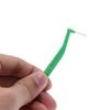 5 unids/caja Push-Pull Interdental en forma de L cepillo Interdental cuidado bucal blanqueamiento cepillo de dientes