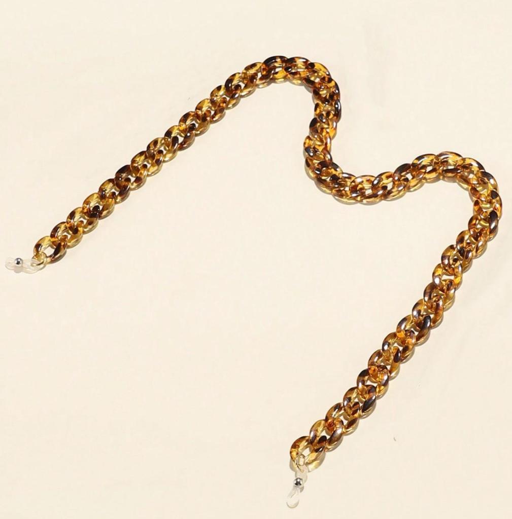Korean Star Style Candy Color Acrylic Chain Lanyard for Masks & Eyeglasses