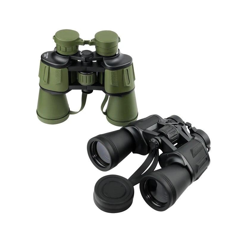 Powerful Telescope 20X50 Professional Binoculars Low Light Night Vision Long Range Waterproof Military Hunting Camping Equipment