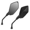 Pair of Motorcycle Modification   Rearview Wing Mirror Motorbike Accessory Black