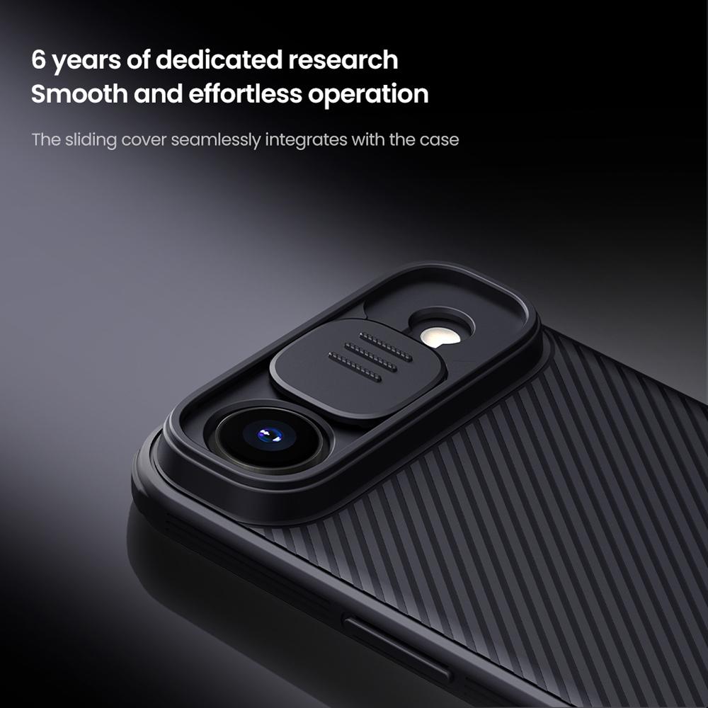 NILLKIN Camshield Pro Series for iPhone Air Case PC + TPU Slide Camera Lid Phone Cover
