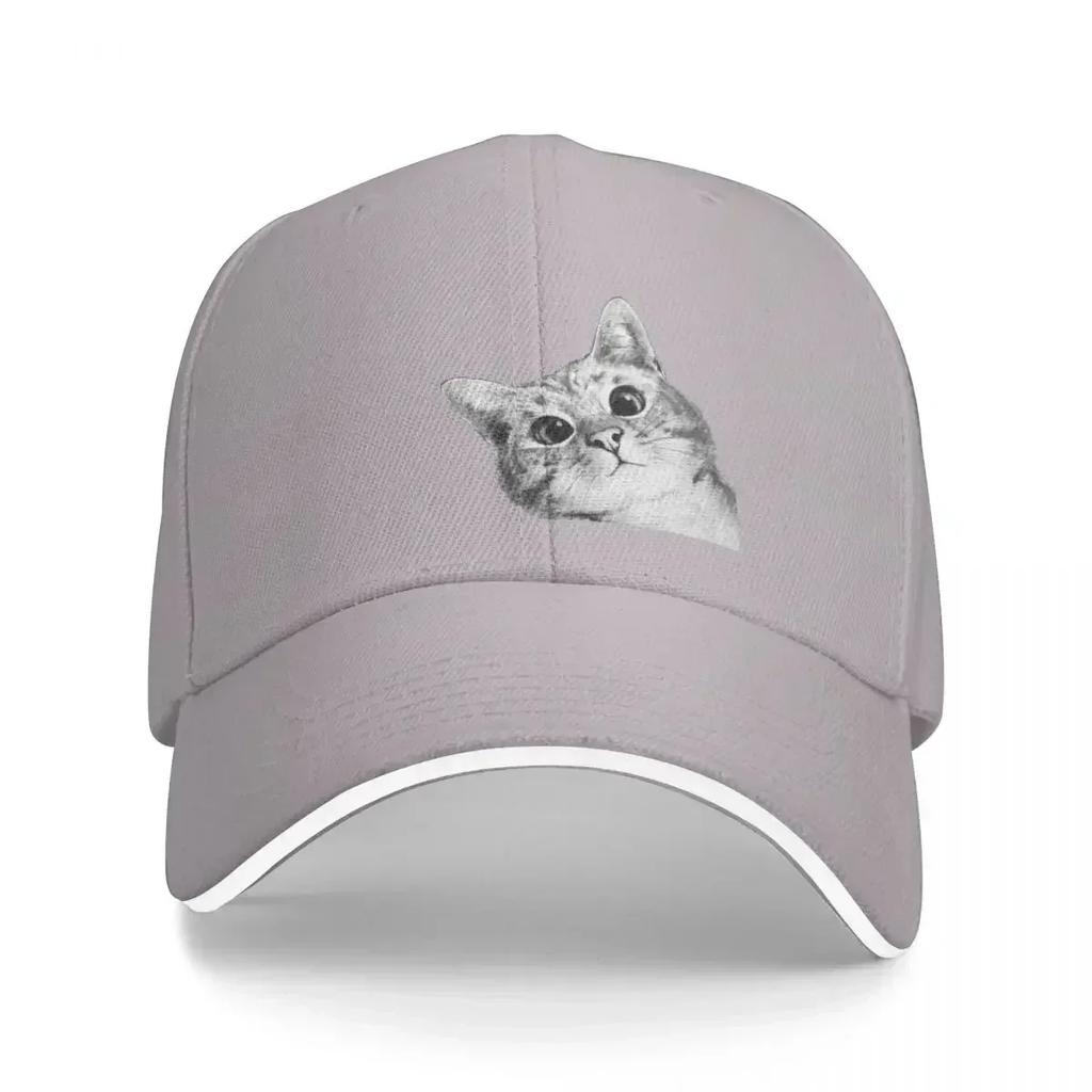 sneaky cat Funny Baseball Cap Horse Hat Adjustable Rave Caps For Women Men's