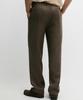 Masimodutti Total Look Linen Herringbone Detail Pants