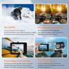 5K WiFi Action Camera 30FPS 2 Inch Touch Screen 170 Degrees  Wide Angle 6 Axis Stabilization Underwater Camera with