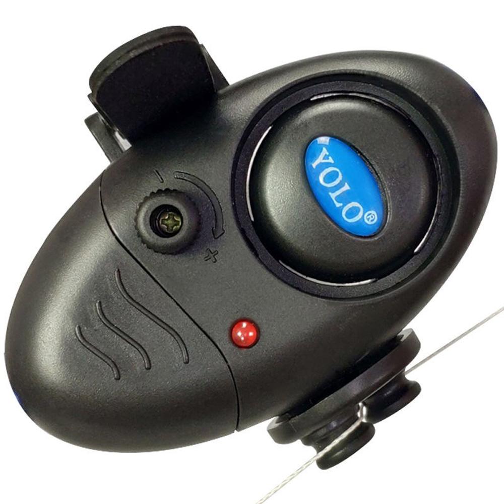 Mini Electronic Wireless Fishing Bite Alarm Sound Light Running Sensitive Mat Fishing Bell Tracker for Fish Accessories Tools