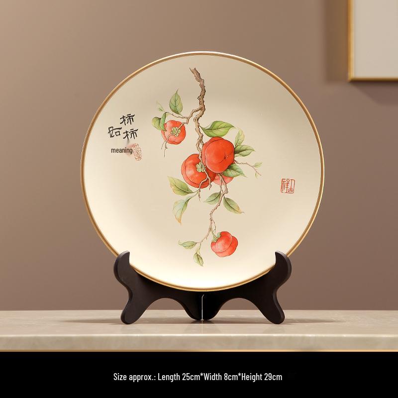 Керамический набор из трех ваз: Декор в национальном стиле для гостиной и ТВ-тумбы