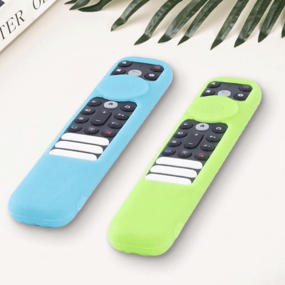 Luminous Remote Control Case Anti-fall Remote Control Sleeve Silicone Case for TCL RC902V