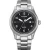 Eco-Drive Watch BM7570-80E Men's Silver Standard