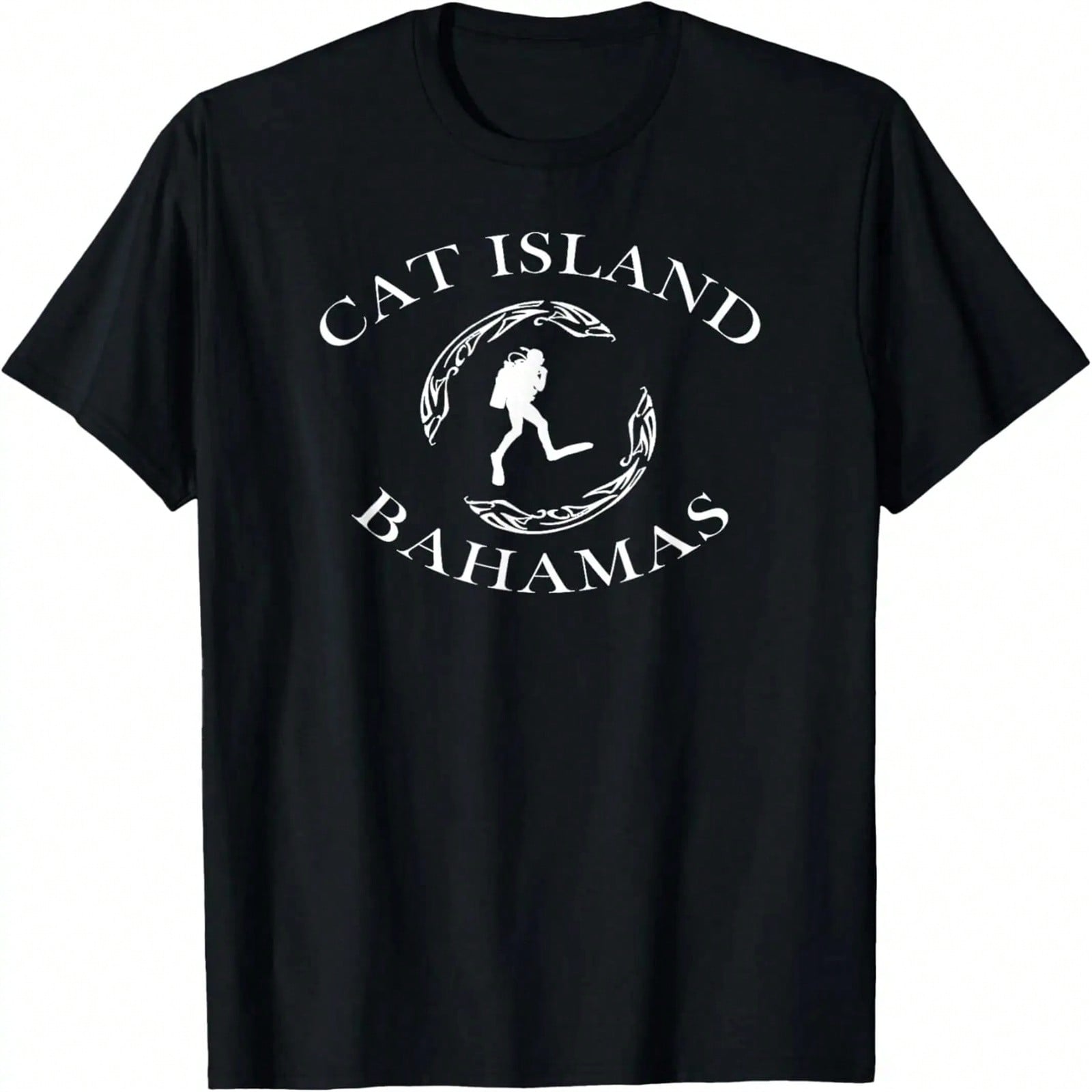Vintage Retro Cat Island Bahamas T-Shirt S разноцветный