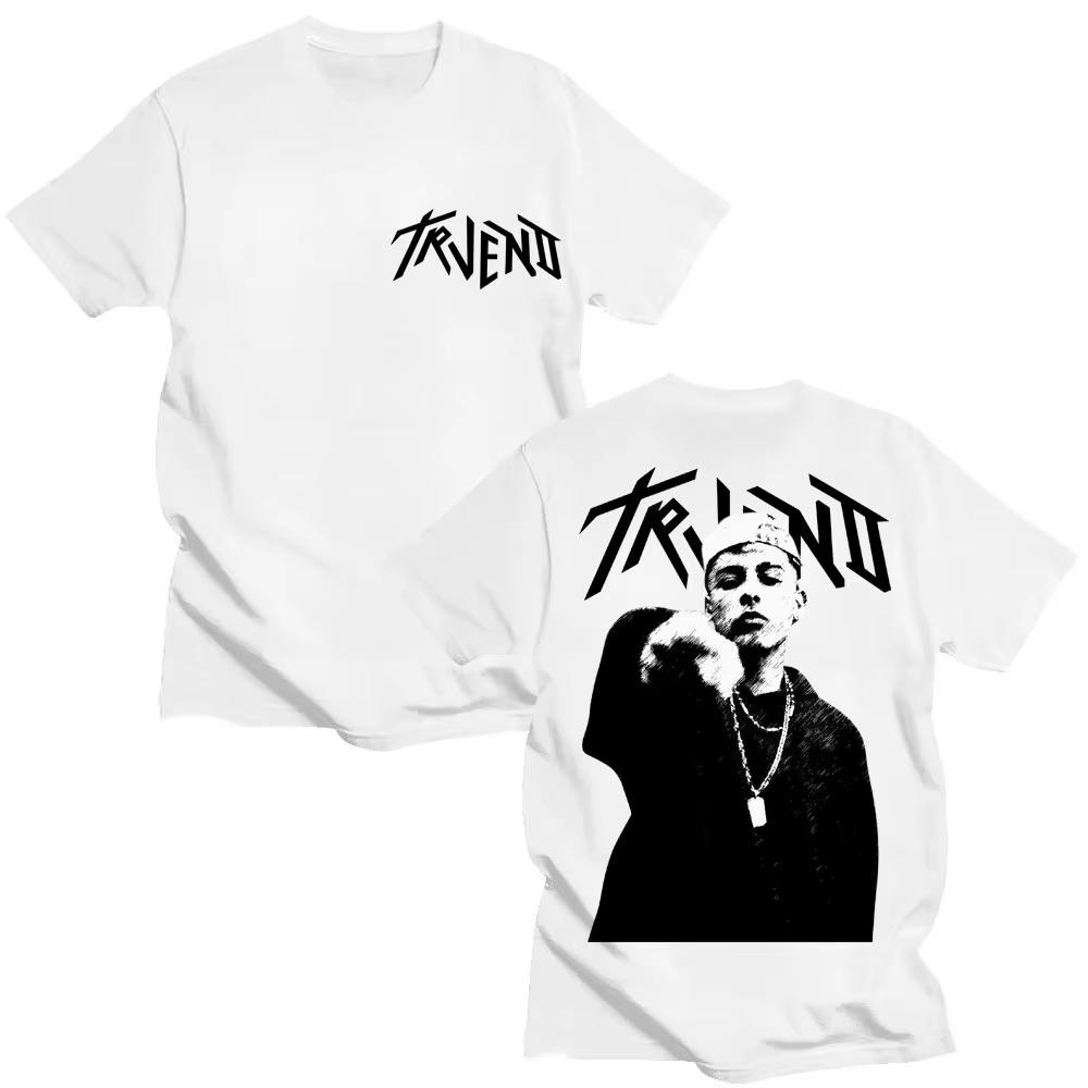 Rapper Trueno Album Tour 2025 Graphic T Shirt Unisexs Fashion Hip Hop Retro Short Sleeve Cotton Tshirt Women Streetwear