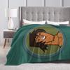 Totals Dramas Island Icon - Justin Blankets Velvet All Season Multifunction Ultra-Soft Throw Blankets for Home Car Rug Piece
