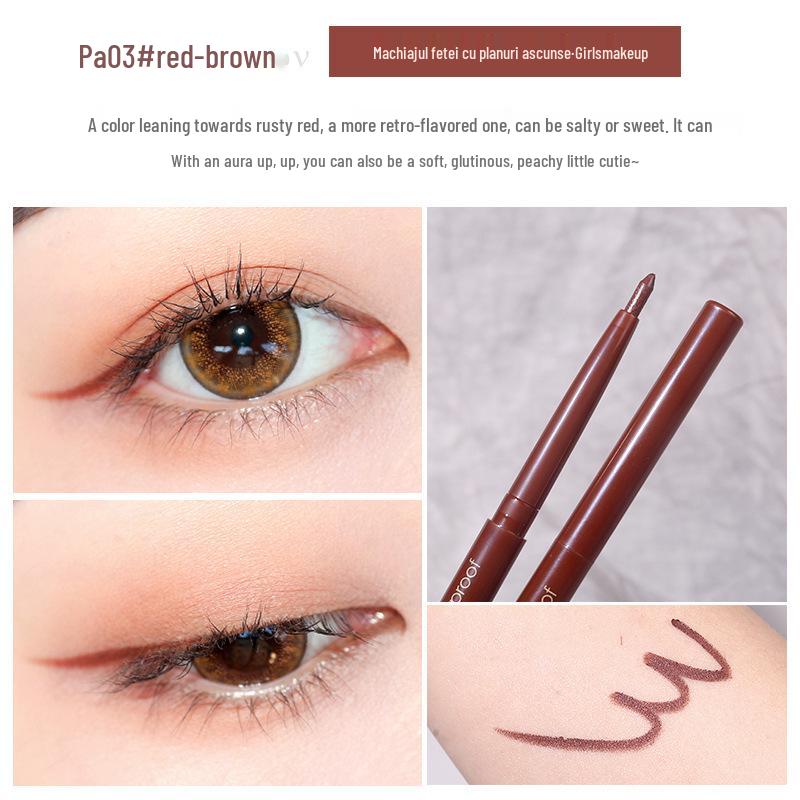 Makeup Xixi Fashion Storm Gel Eyeliner Pencil - Trendy, Waterproof & Smudge-Proof for Beginners