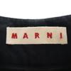MARNI made in Italy cropped Wide pants 38 Navy Women Used