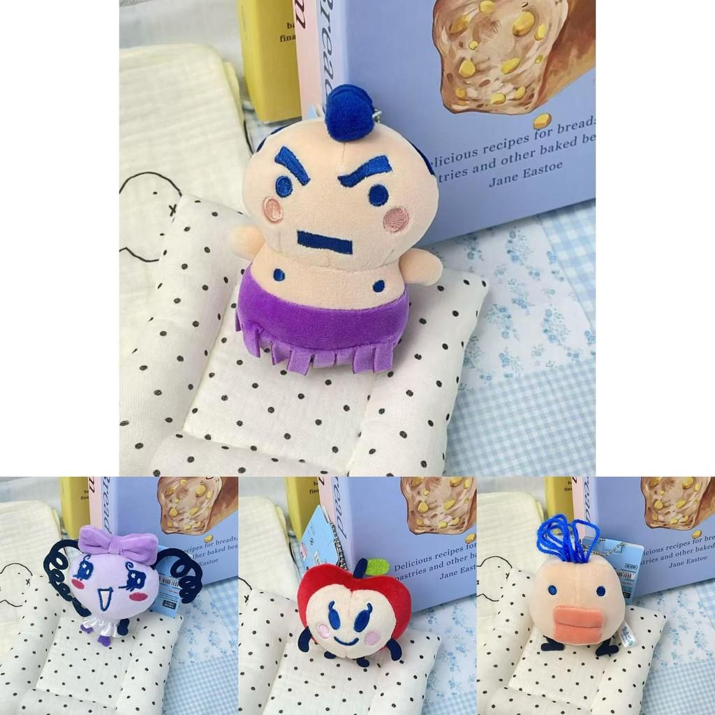 Tamagotchi Plush Keychain Featuring Chibi Angel And Sumo Gijimas For Gift Enthusiasts