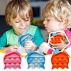 Silikon Sensory Decompression Desktop Pussel Decompression Toy