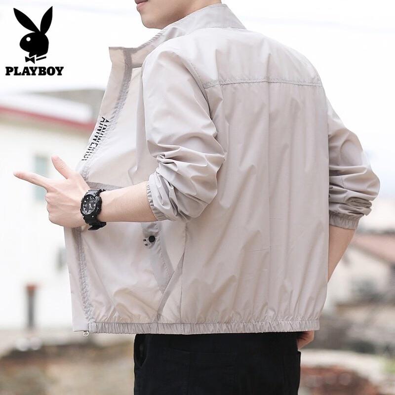 PLAYBOY Men's Ice Silk Sun Protection Jacket
