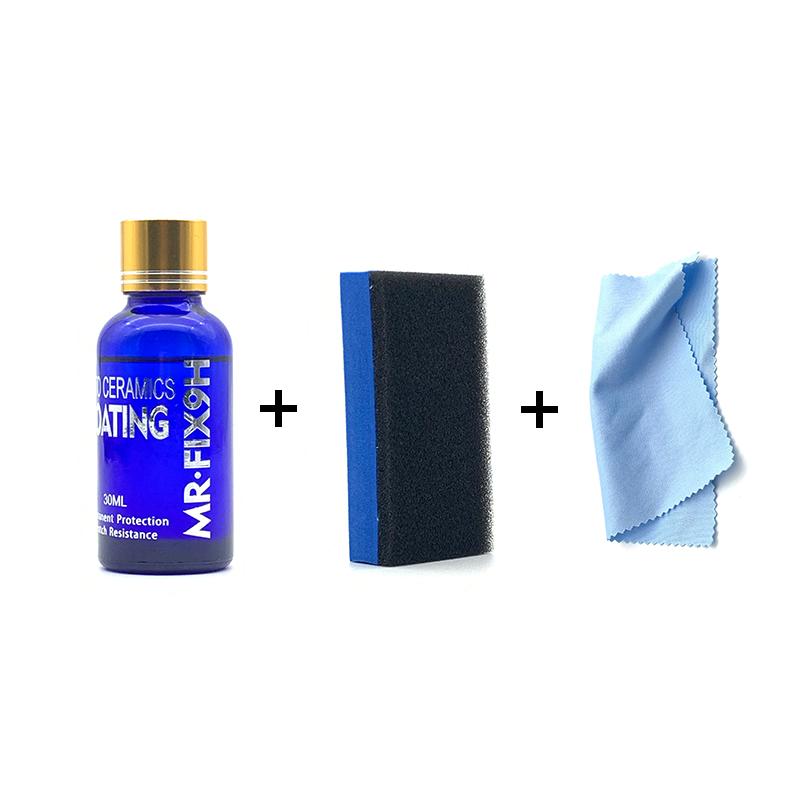 Powłoka Ceramiczna w Płynie 9H do Samochodu Hydrofobowa Powłoka Szklana Pielęgnacja Lakieru Motocyklowego Odporna na Zarysowania Auto Detailing Glasscoat Pasta do Polerowania Samochodu