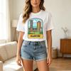 Nairobi City Landscape Graphic T Shirt Travel Souvenir Badge Print Unisex Soft Cotton Crew Neck Short Sleeve Casual Top