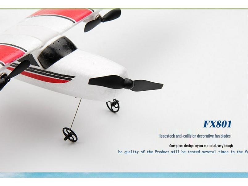 Cross FX801 Cessna Two-Channel Remote Control Foam Glider Airplane Model