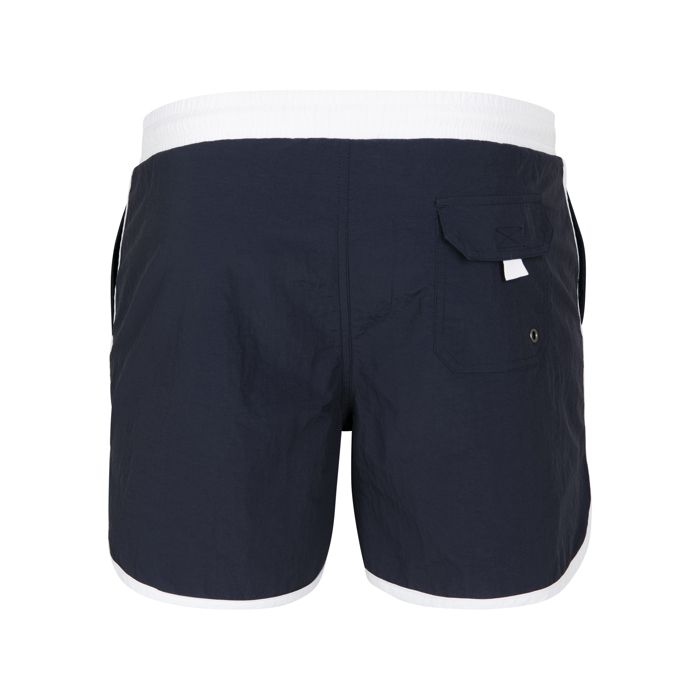 Short de bain - Urban Classics - RETRO - Nylon léger - Imperméable - Respirant