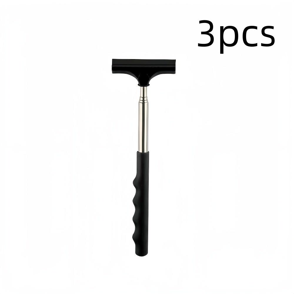 Car Window Squeegee Telescopic Car Windshield Wipers Car Rearview Mirror Water Cleaning Wands Mini Car Cleaning Tools