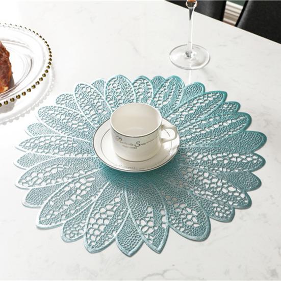 38cm Sunflower Heat Insulation Coffee Tea Cup Pad Dinning Table Decor Placemat
