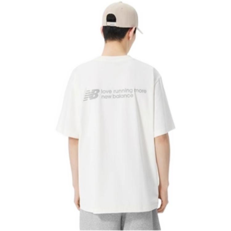 New Balance Lifestyle Tee Asia Sizing 'White' Men's 5ED24033-IV