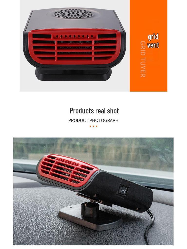 12V Dual-Use Autoheizung & Lüfter zum Enteisen im Winter