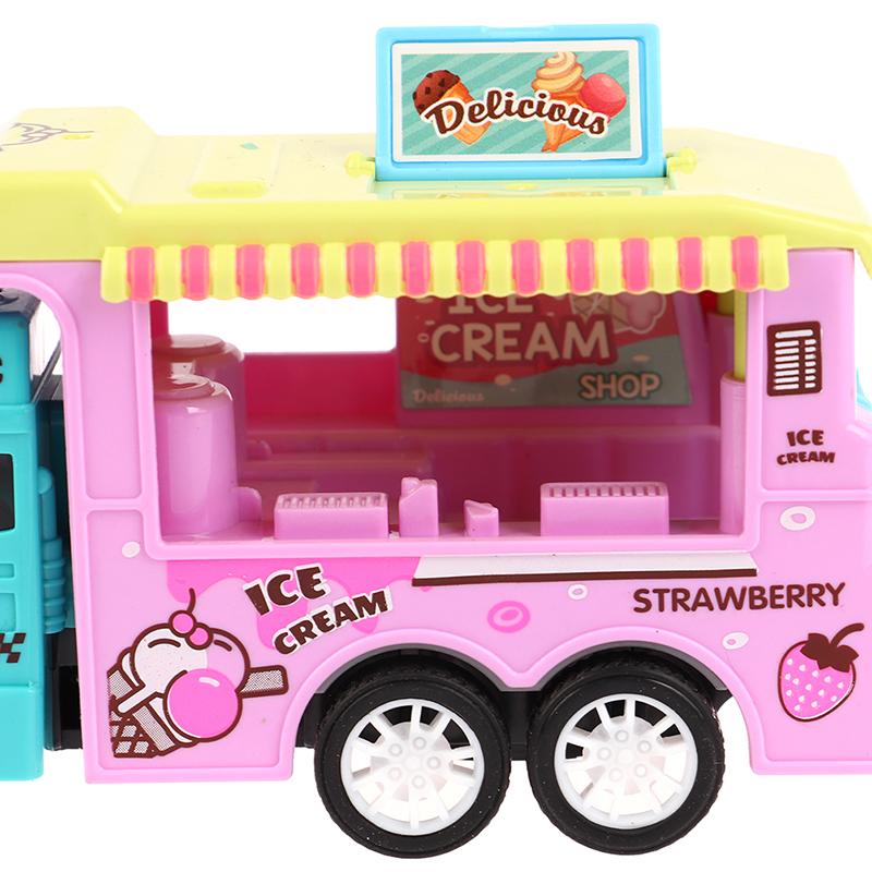 New Ice Cream Candy Car Modle Play Toys Candy Car Ice Cream Candy Cart House Brain Game Kids Toys Children'S Gift