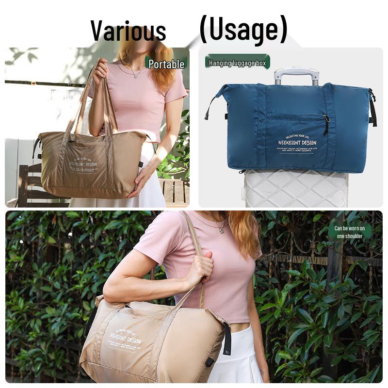 Foldable Lightweight Large-Capacity Travel Handbag for Camping, Business & Maternity