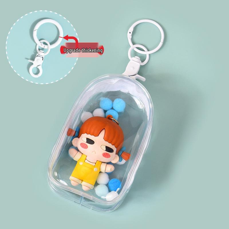 High Transparency 3D Baby Stroller Bag - Clear Show & Storage Bag with PVC and Data Cable Pocket