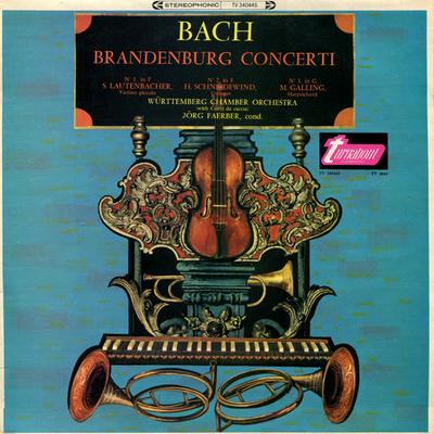 LP-Schallplatte JOHANN SEBASTIAN BACH , SUSANNE LAU - Brandenburgische Konzerte Nr. 1, in F / Nr. TV34044S Turnabout 1966 UK Klassik Gebraucht