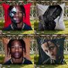 Rapper T-Travis Scott Cushion Cover Home & Car Dual-Scene Pillow Cover: Reversible for Premium Comfort