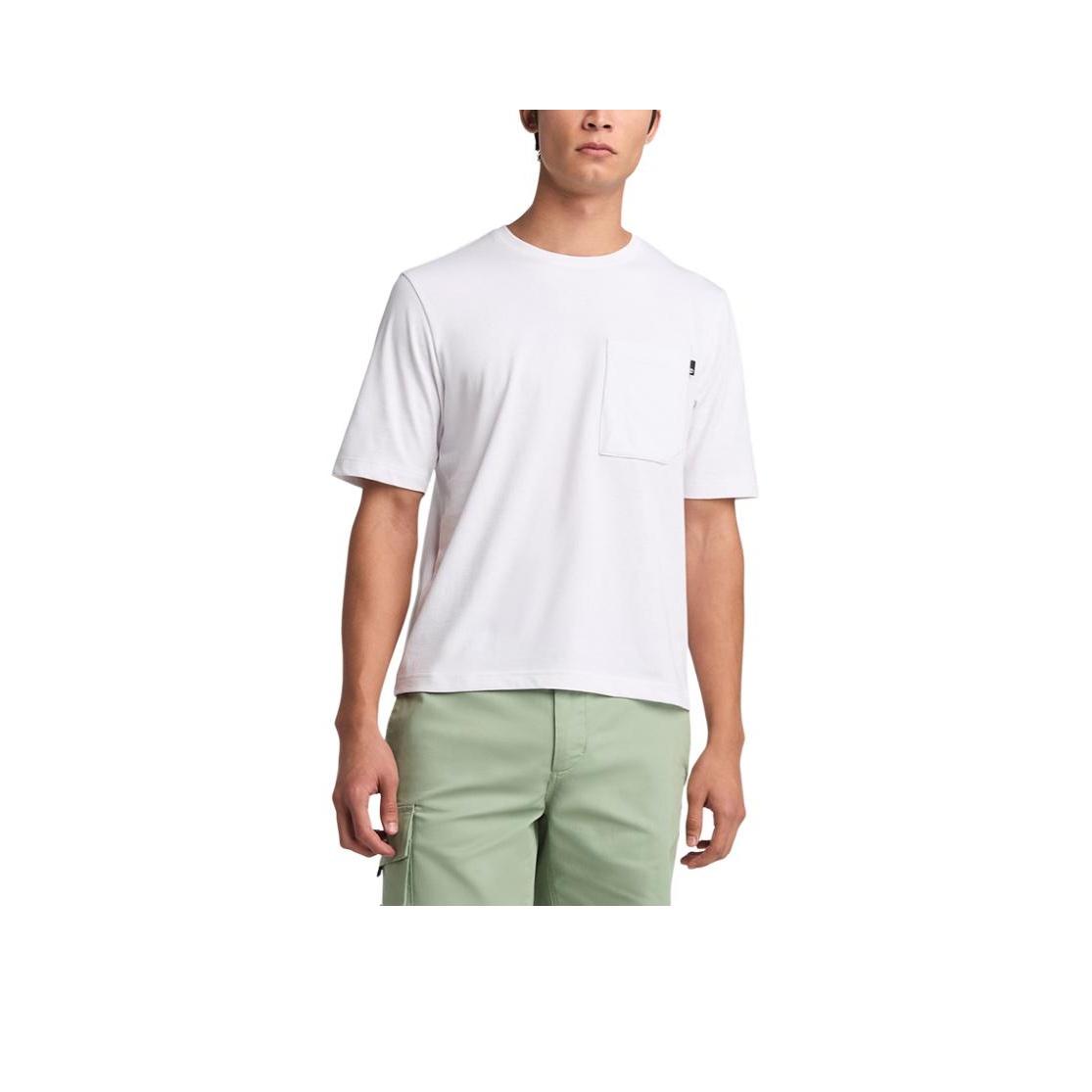 

Timberland SS25 Moisture Wicking Quick Dry Crew Neck Short Sleeve T-Shirt Men T-Shirts White A641C-100 M