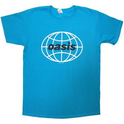 Oasis Unisex Erwachsene 1998 Welttournee - Südamerika Rückendruck T-Shirt