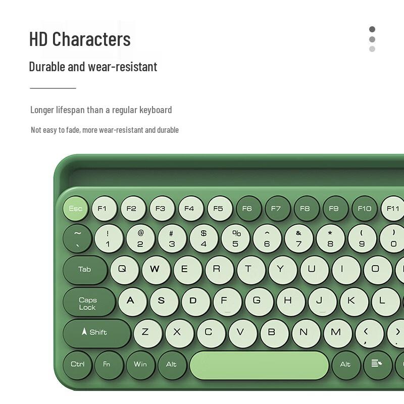 FOREV FV-866 Dual-Mode Drahtlose Tastatur
