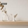 Elegant Angel Home Accent 3D Printed Figurine with Large Wings, Decorative Statue, Smooth Edge Sculpture Art Crafts Decoration for Shelf