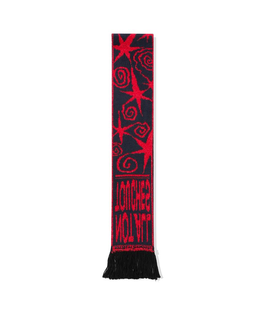MAINBOOTH Touchless Tassel Muffler(Red)