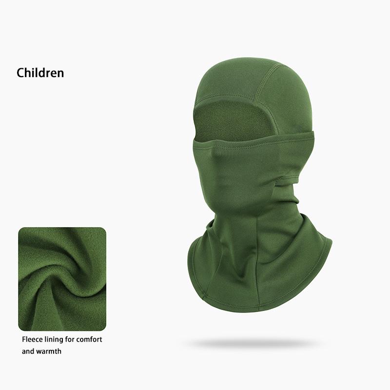 New Parent Child Cycling Beanies Men Women Winter Warmer Full Face Mask Cover Sports Thermal Mask Helmet Liner Ski Balaclava Cap