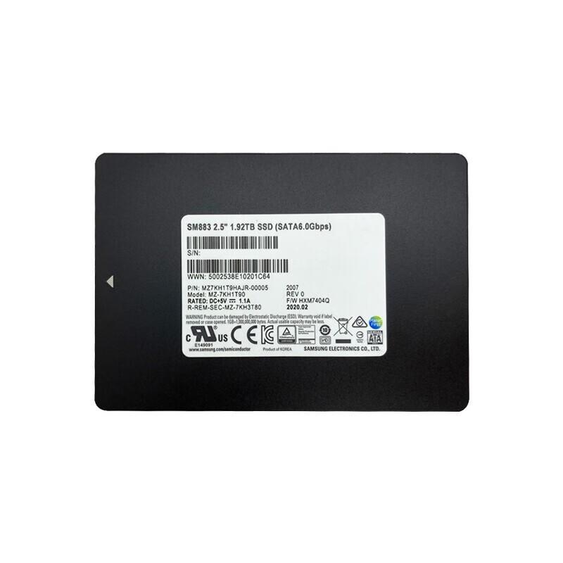 Samsung PM893 Enterprise SSD - 960GB/1.92TB, SATA 3.0 for Servers