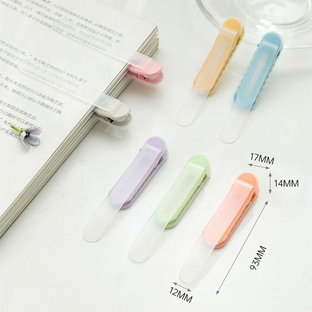 Reusable Page Following Bookmark Portable Book Page Holder New Reading Marker  Student Stationery