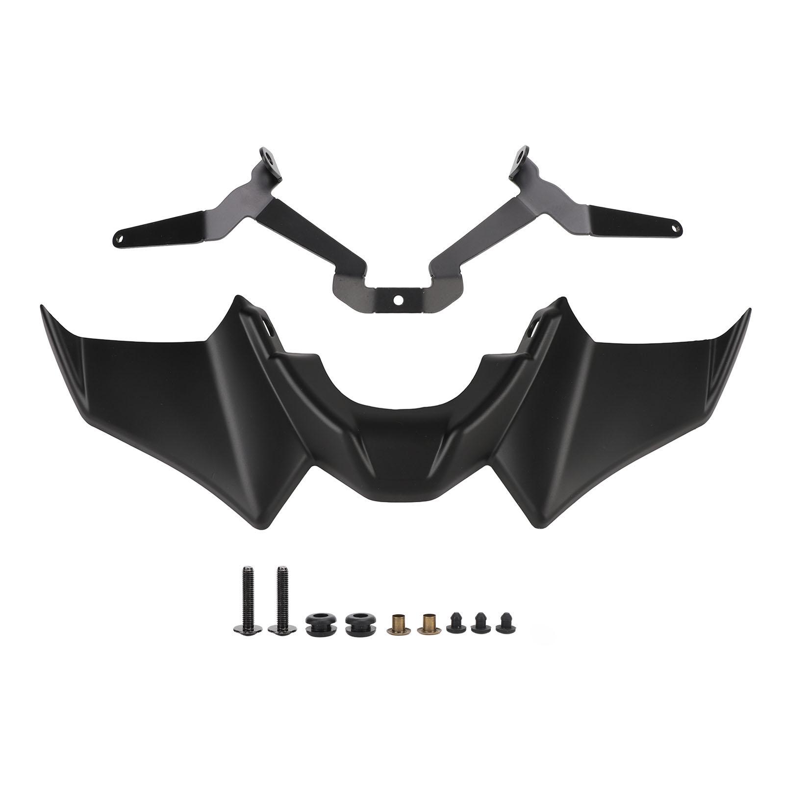 

Мотоциклетный передний брызговик, удлинитель, клюв, удлинитель, спойлер для MT‑07 SP 202 Black