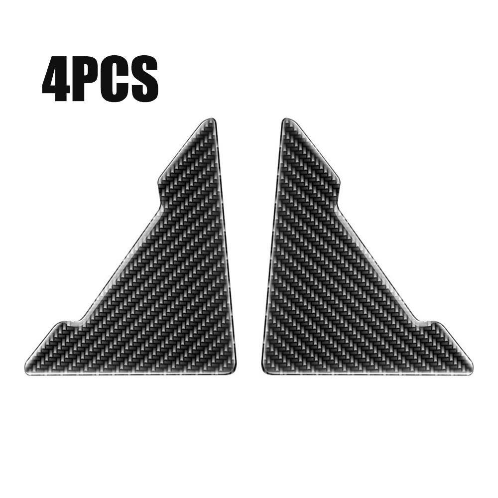 

Наклейки на уголки дверей автомобиля, наклейки из углеродного волокна, устойчивые к царапинам, универсальные наклейки для защиты дверей от столкновений из ПВХ