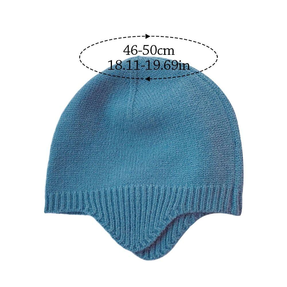 5 Months-3 Years Old Ear Protection Winter Hat Soft Beanie Hats Baby Knitted Hat  Baby Children Kids