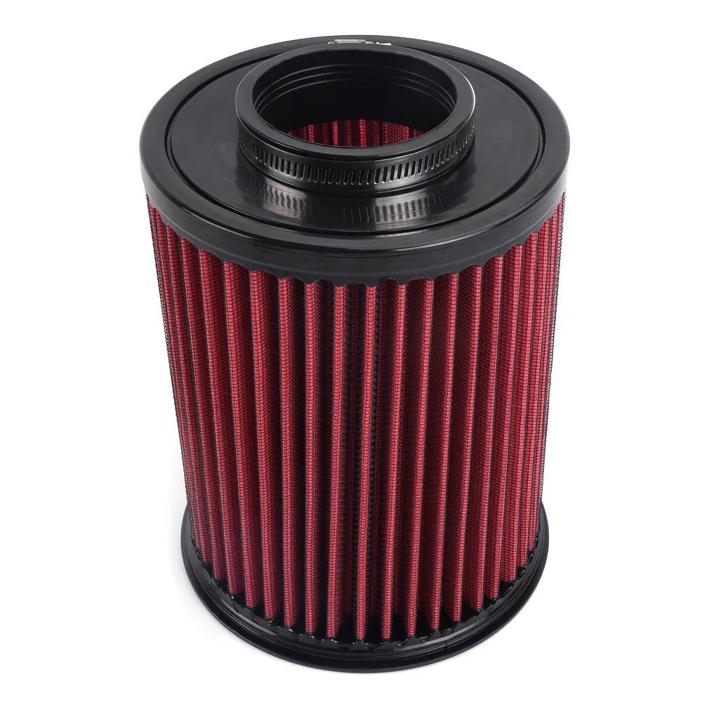 70MM Filtr Dolotu Powietrza Samochodowego o Wysokim Przepływie E-2993 Filtr Powietrza Dolotu Zimnego Powietrza Do Ford Focus Escape MKC E-2993
