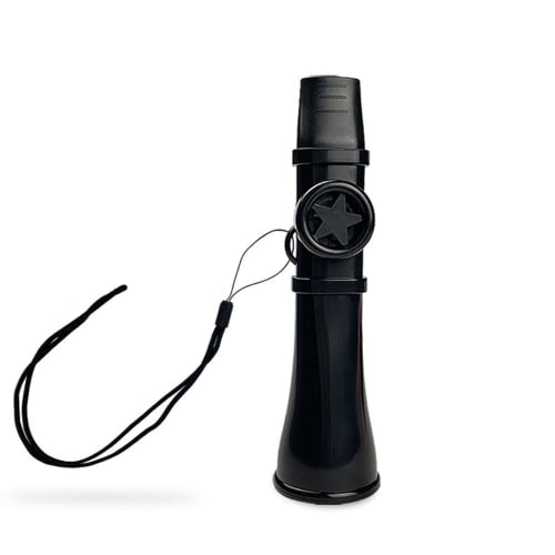 

Легкий инструмент казу с отличным качеством звука, регулируемым тоном, простой в игре, музыкальная игрушка для начинающих (черный)