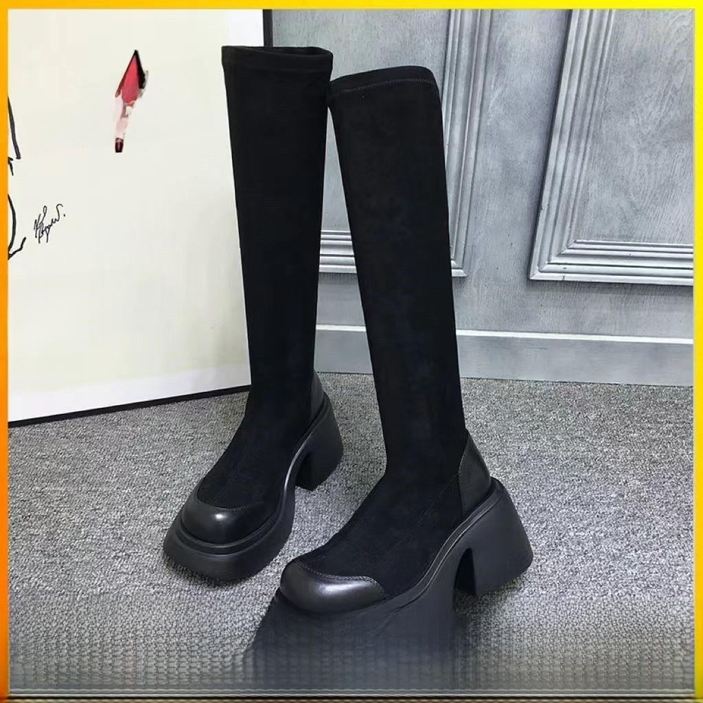 Martin Boots For Women With Thick Sole And Waterproof Platform For Casual And Fashion Wear