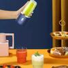 Portable Electric Fruit Juice Blenders 400ml Personal sized Mini Bottle Home USB rechargeable 6 Blades blender Machine Summer