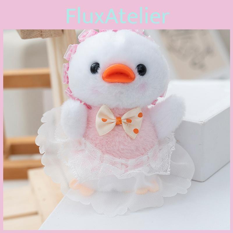 Duck Plush Cute Doll Keychain Toys With Soft Pp Cotton For Kids Decor Gifts